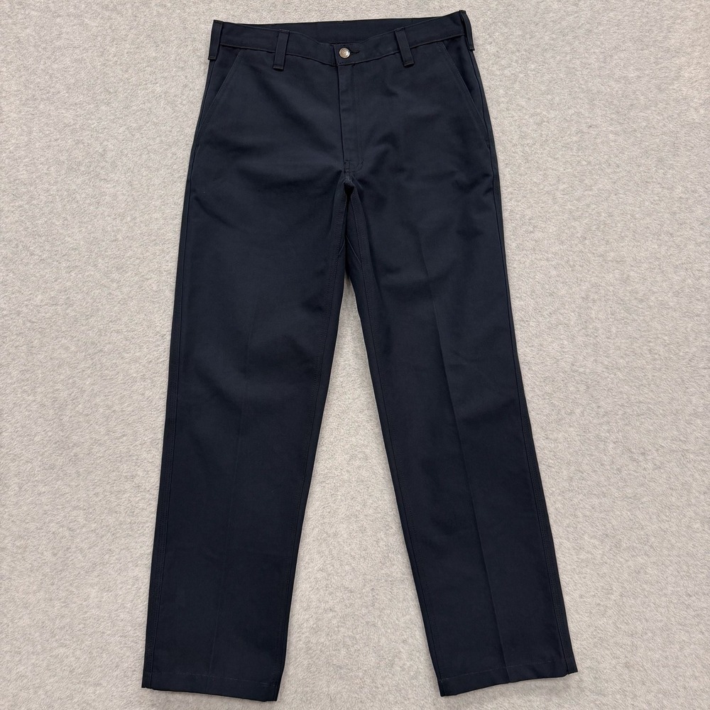 Workrite FR Pants Mens 32x30 Navy Blue 2112 Nomex ARC 7 Firefighter